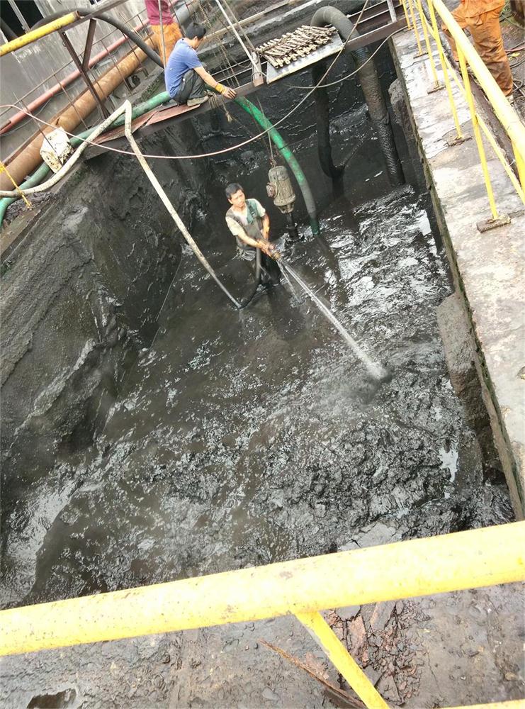 江南沉淀池清掏-污水池清理